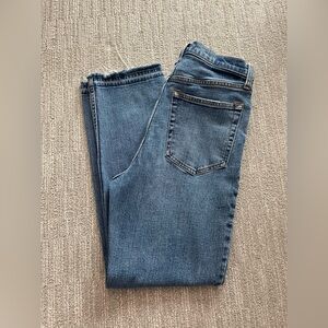 Abercrombie & Fitch Ultra High Rise Ankle Straight Jeans